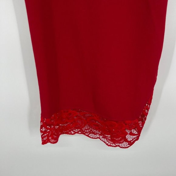 Velvet Torch Dress Red V Neck Lace Racerback Mini Sheath NWT - Picture 5 of 9